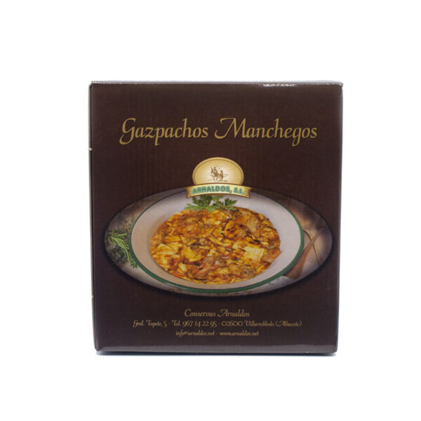 Plato de gazpachos manchegos para comprar online