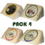 Surtido de Quedo DO manchego pack de 4 unidades